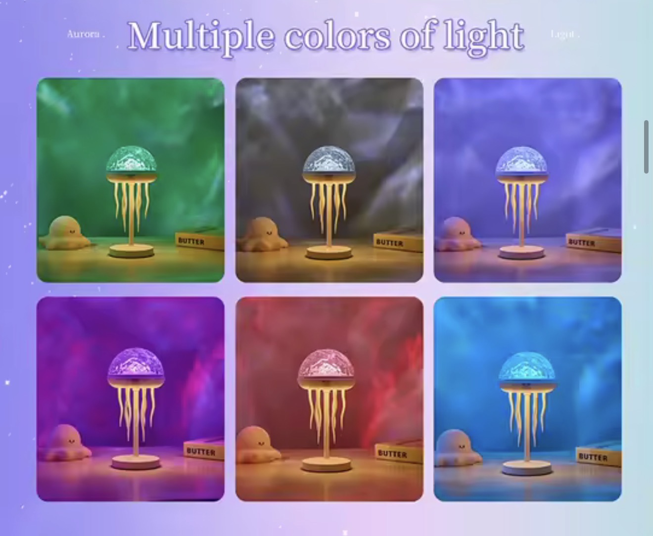 Jellyfish Ocean Projector Lamp🪼